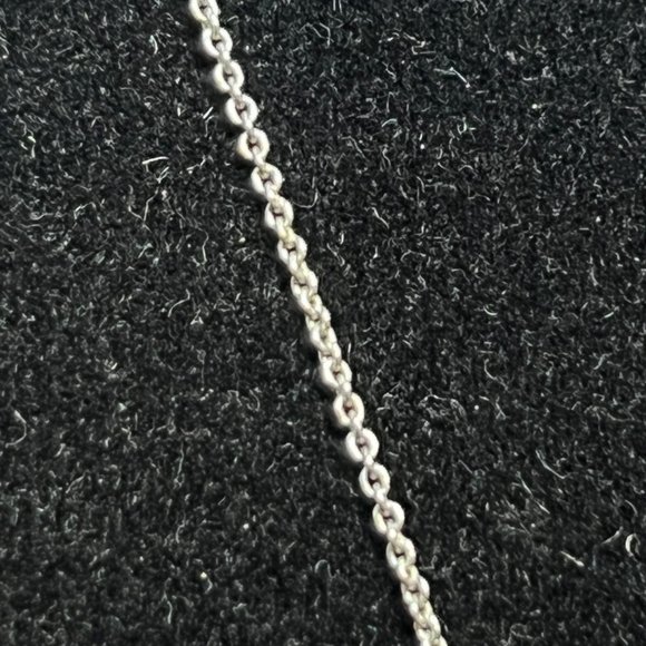 FAS Sterling Silver Copper Tone And Diamond Palm Tree Necklace (3729) - Picture 4 of 8